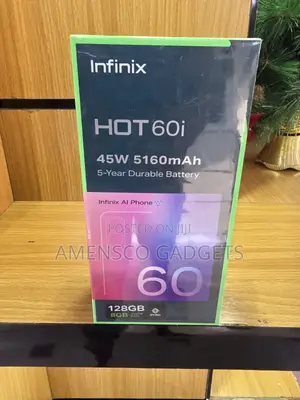 New Infinix Hot 60i 128 GB