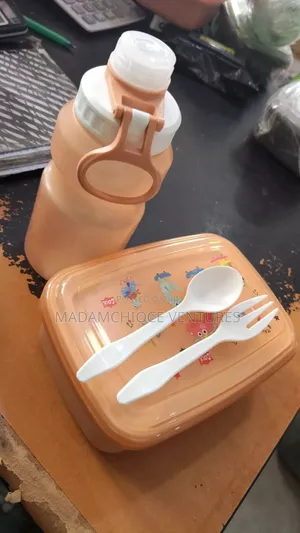 Lunch Box With Water Bottlend Cutleries