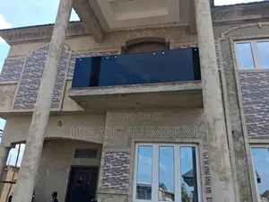 Handrails With Black Glass