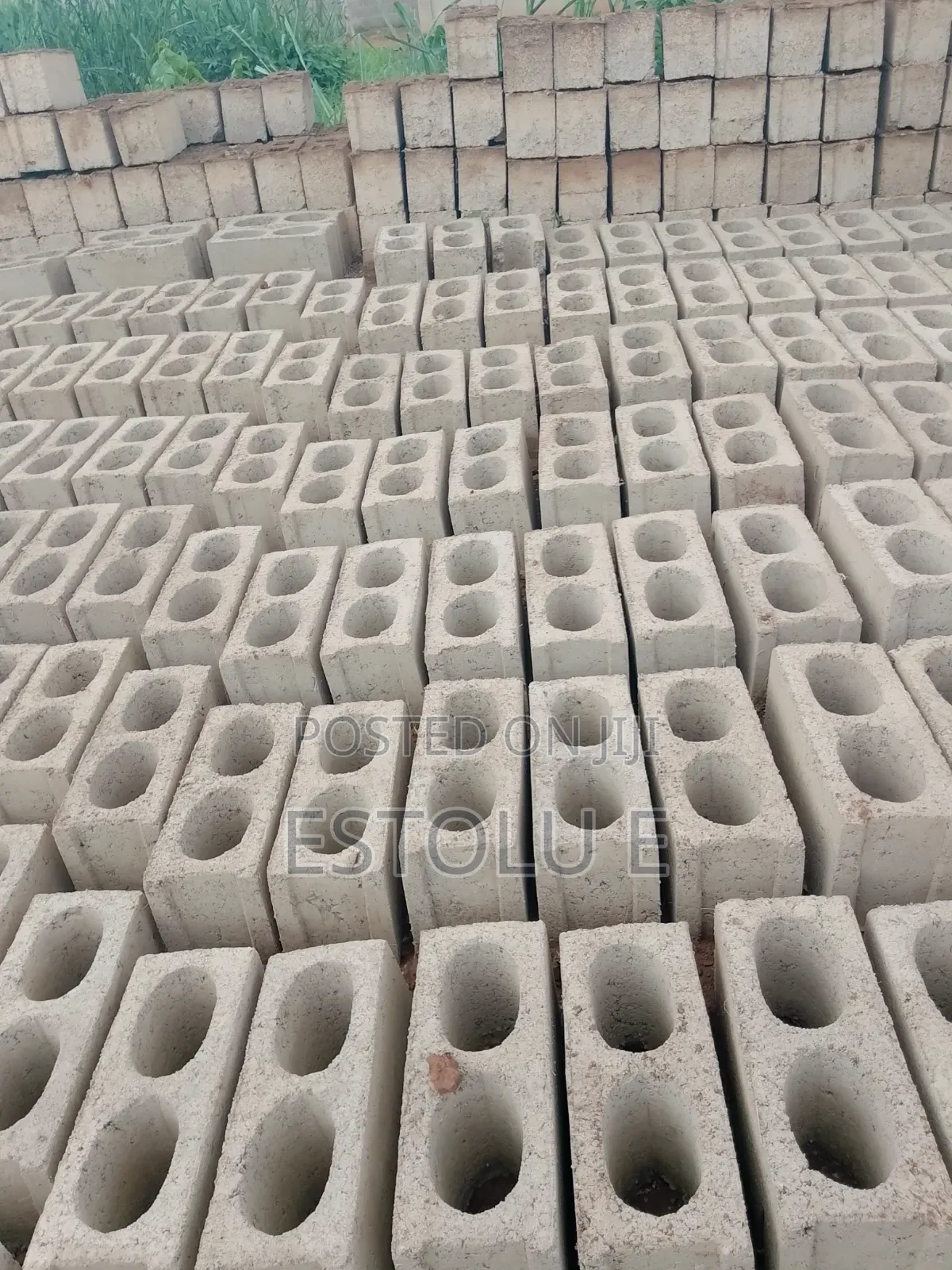 Manual Moulded Concrete Blocks