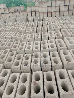 Manual Moulded Concrete Blocks