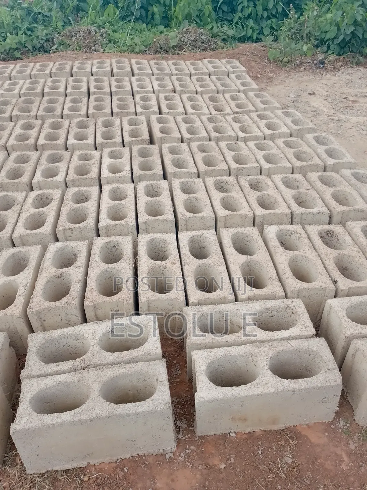 Manual Moulded Concrete Blocks