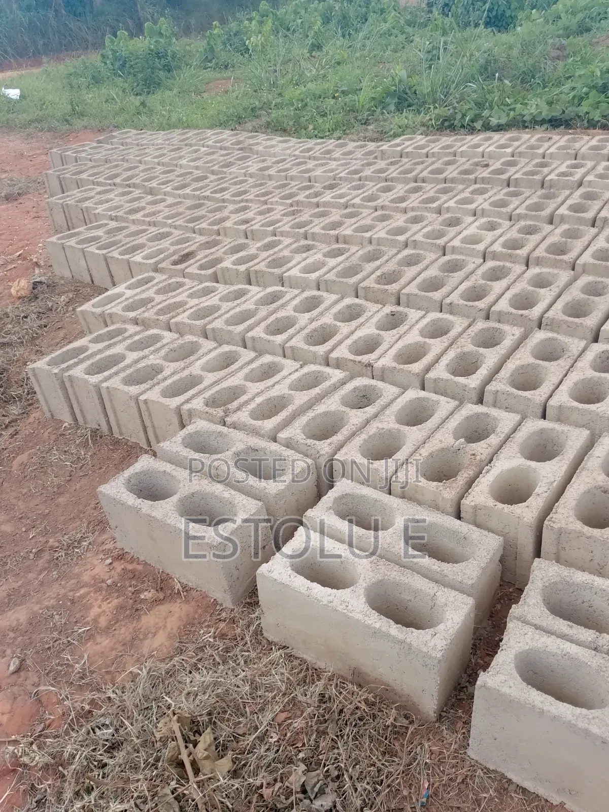 Manual Moulded Concrete Blocks