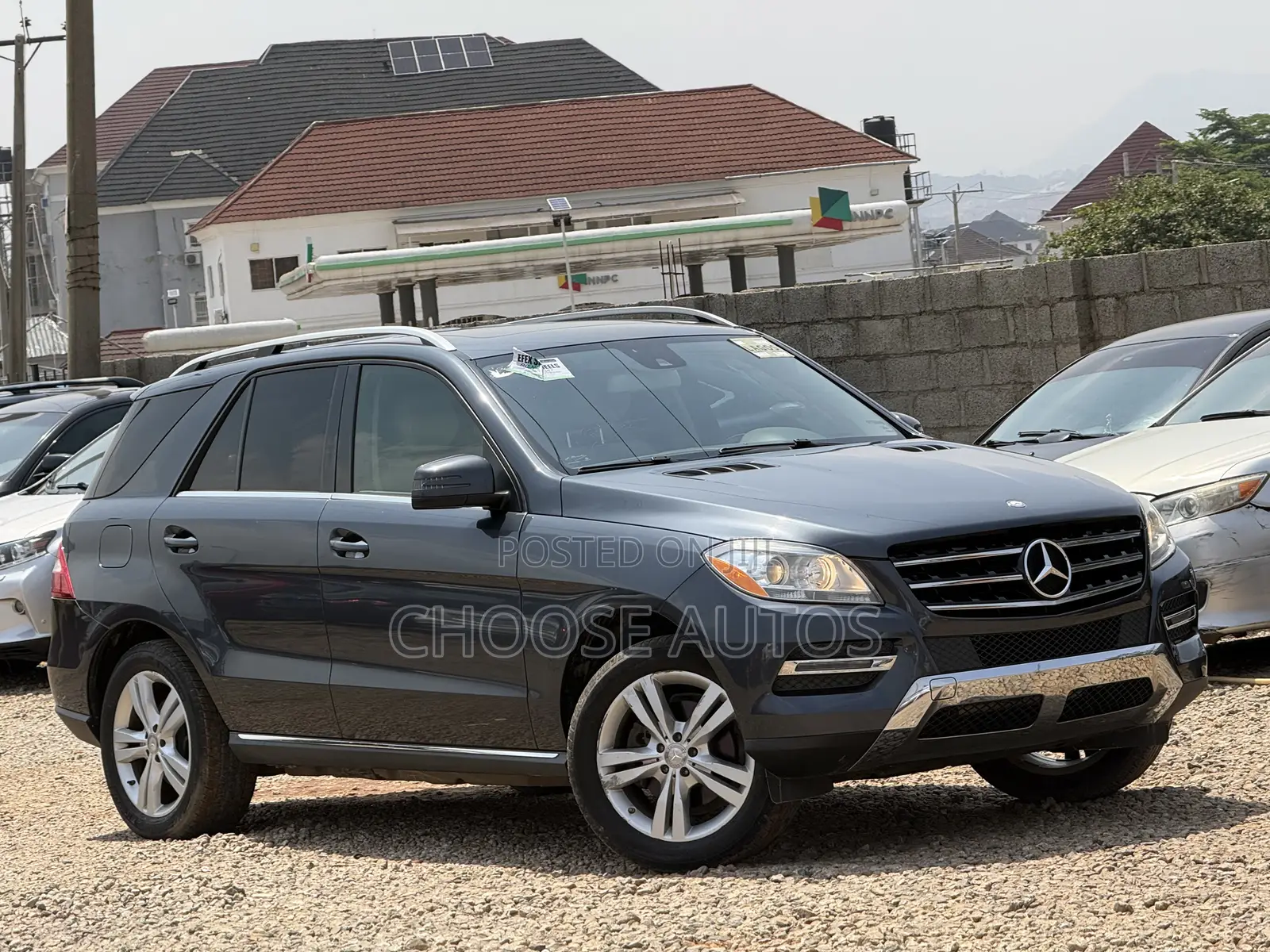 Mercedes-Benz M Class ML350 4MATIC 4dr SUV AWD (3.5L 6cyl 7A) 2014 Gray