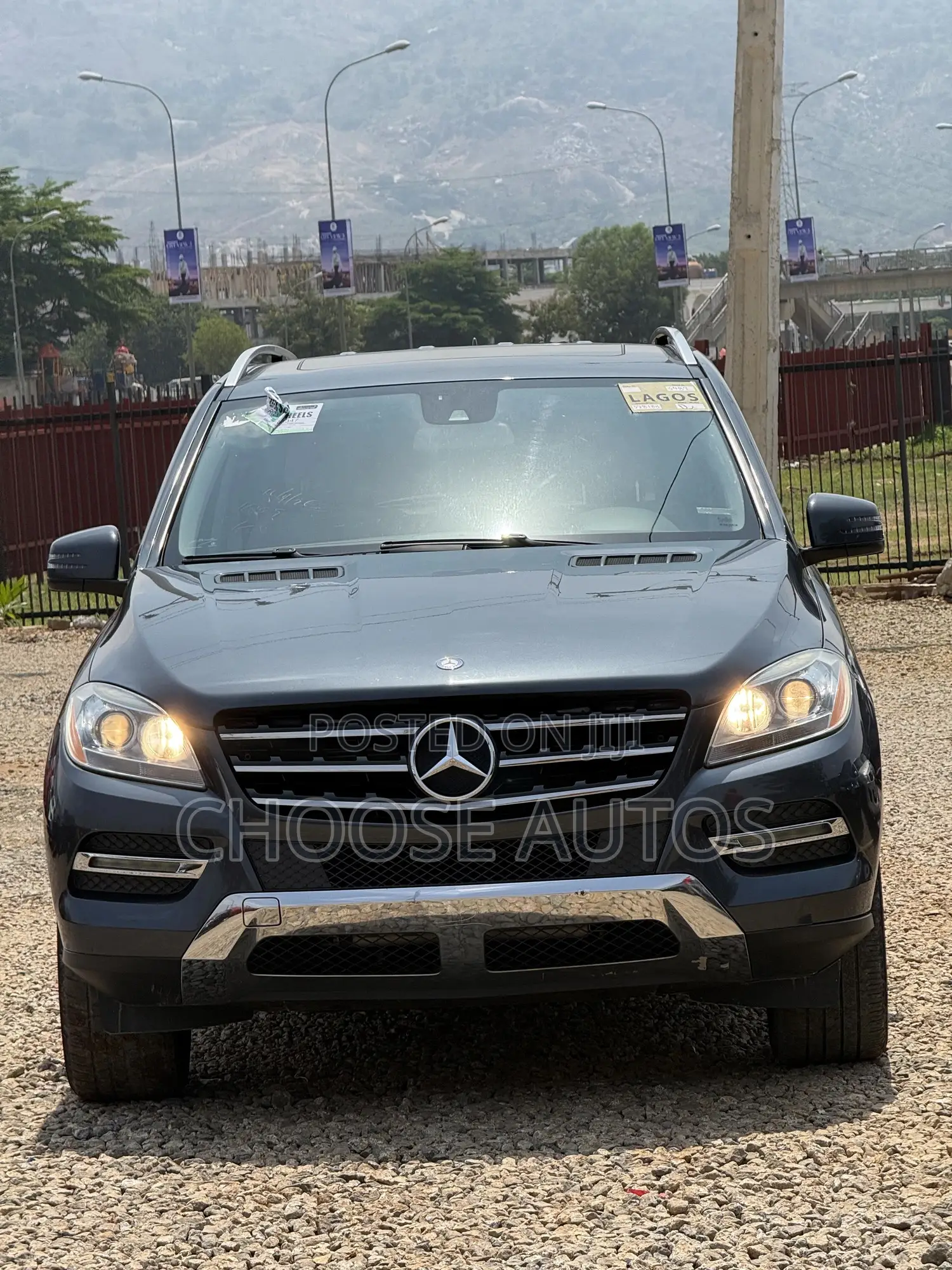 Mercedes-Benz M Class ML350 4MATIC 4dr SUV AWD (3.5L 6cyl 7A) 2014 Gray
