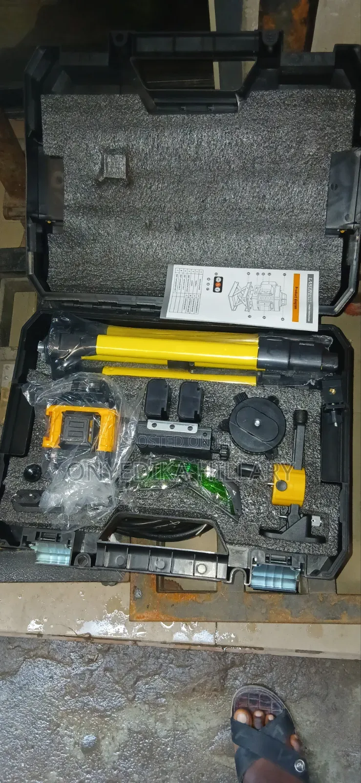Laser Line Machine
