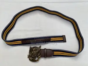 Polo Ralph Lauren Tiger Buckle Webbed Belt W40
