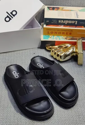 Ala Leather Slide, 3 Colors