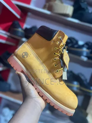 Ash Black Genuine Leather Timberland Boot