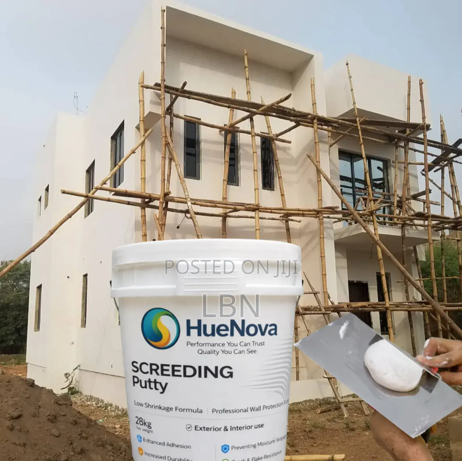 Waterproof Wall Putty Nigeria | Stop Dampness Wall Damage