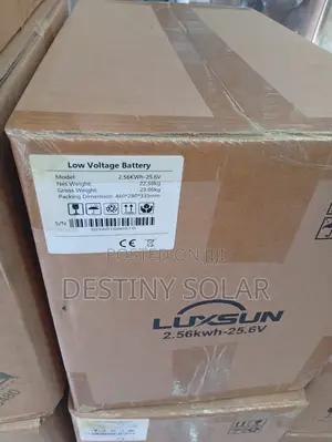 2.56kwh Lithium Ion Battery Luxsun 24volts Very Strong 2 Years Warra