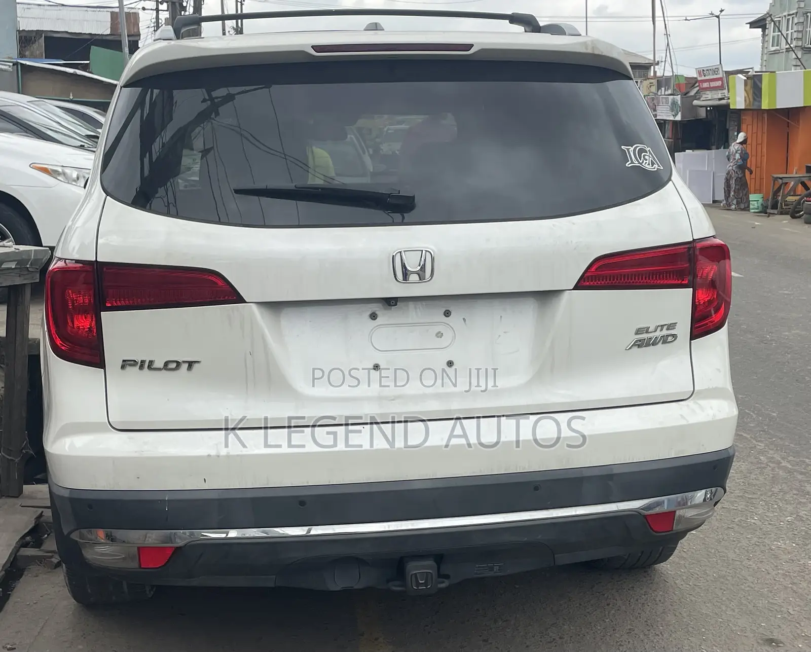 Honda Pilot Elite AWD 2018 White