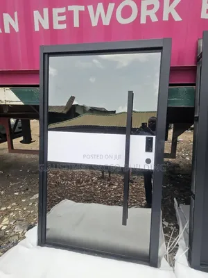 Pivot Mirror Finish Door With Factory Fitted Smart Lock