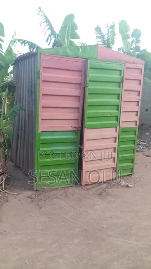 Strong Iron Kiosk Container