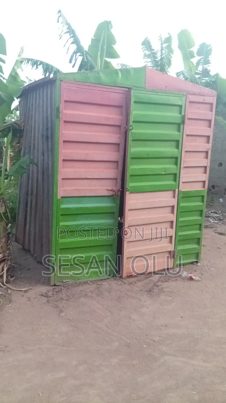 Strong Iron Kiosk Container