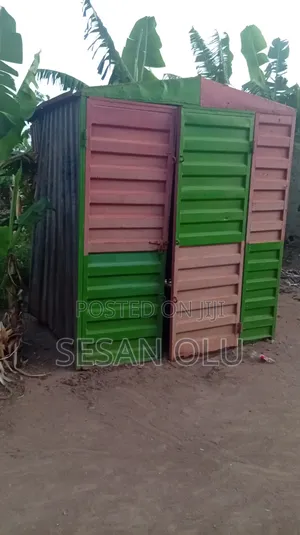 Strong Iron Kiosk Container