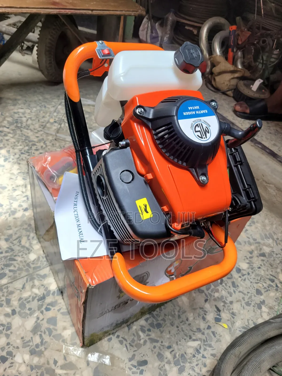 4_strokes Earth Auger Machine
