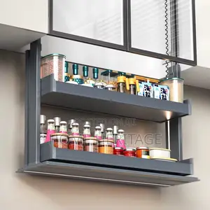 Smart Automatic Sensor Pull-Down Shelf (Remote Voice Control)