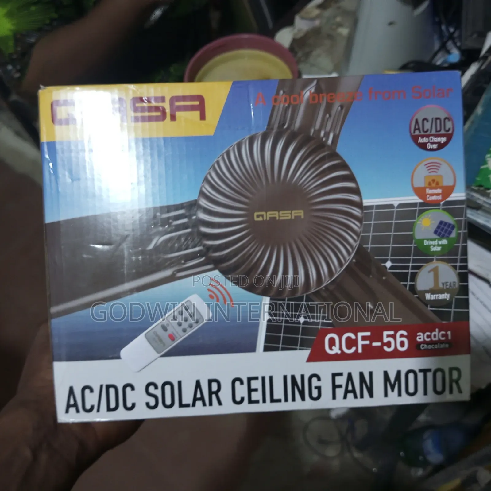 Qasa Solar Fan