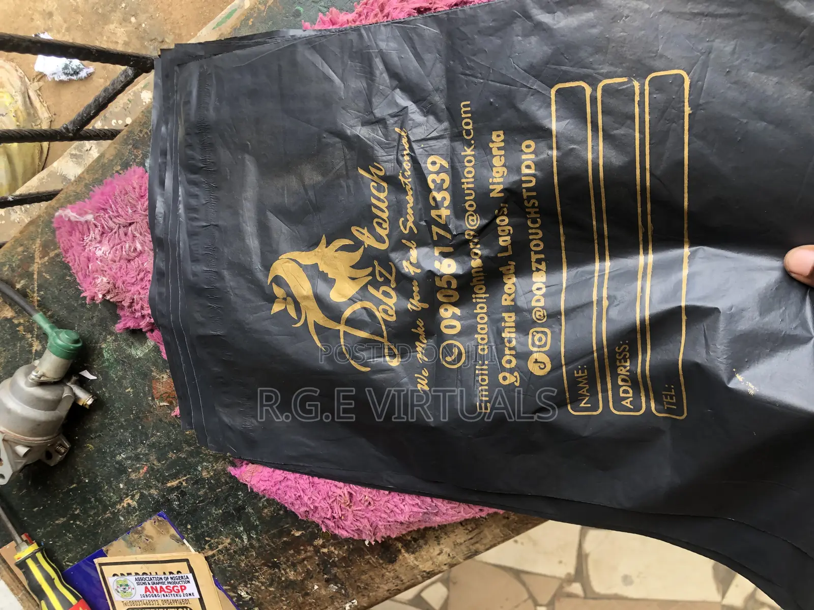 Courier Nylon Customization