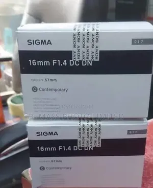 Sigma 16mm F/1.4 Dc Dn Lens for Sony