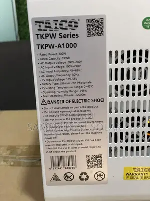 Taico 1kwh 300watts Solar Generator
