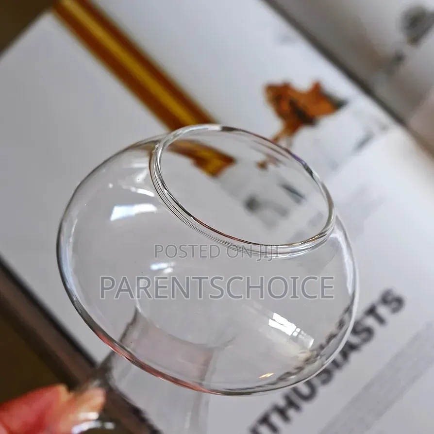 Mushroom Design Glass Cup
