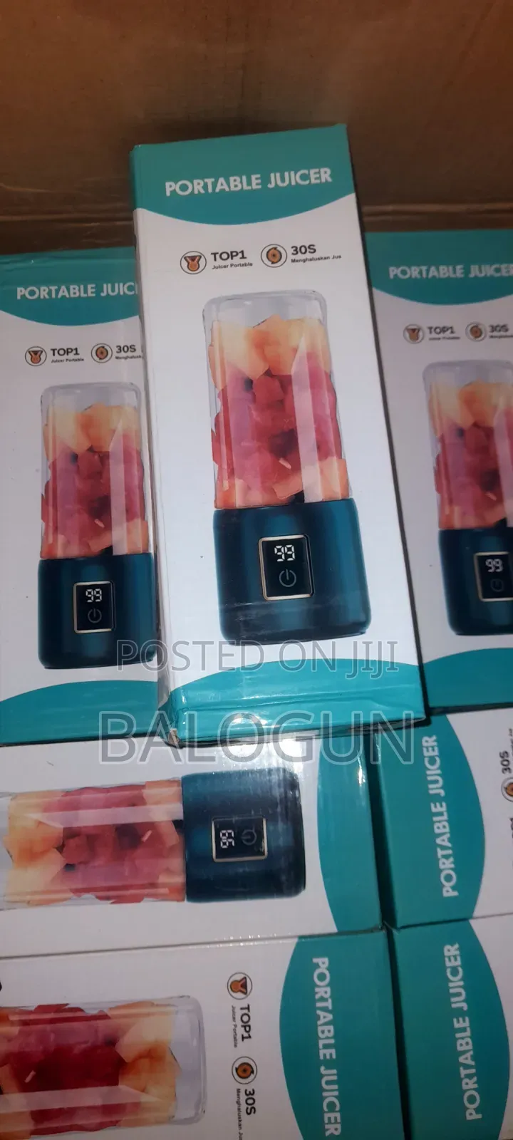 Multipurpose Rechargeable Juicer/Blender – Powerful Portable