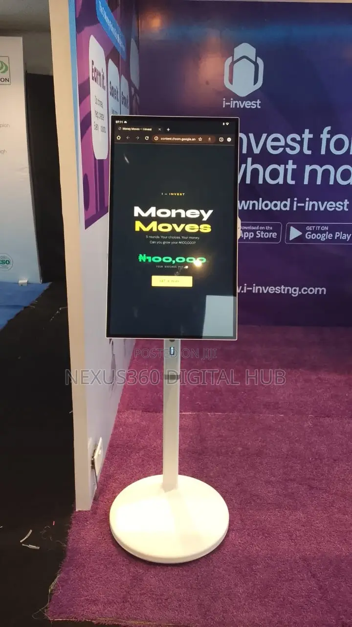 Interactive Screen, Smart Tv, Video Game Console Rental Service