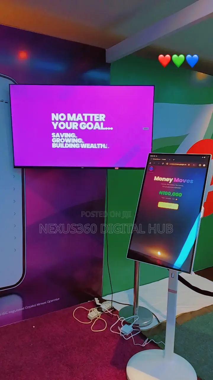 Interactive Screen, Smart Tv, Video Game Console Rental Service