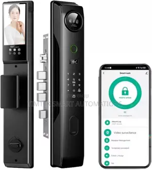 Smart Door Lock With Camera Visual Intercom + Face Unlock+App Unlock