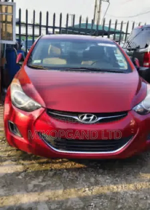 Hyundai Elantra GLS Automatic 2012 Red