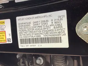 Honda Accord Sport SE 1.5T 2021 Black