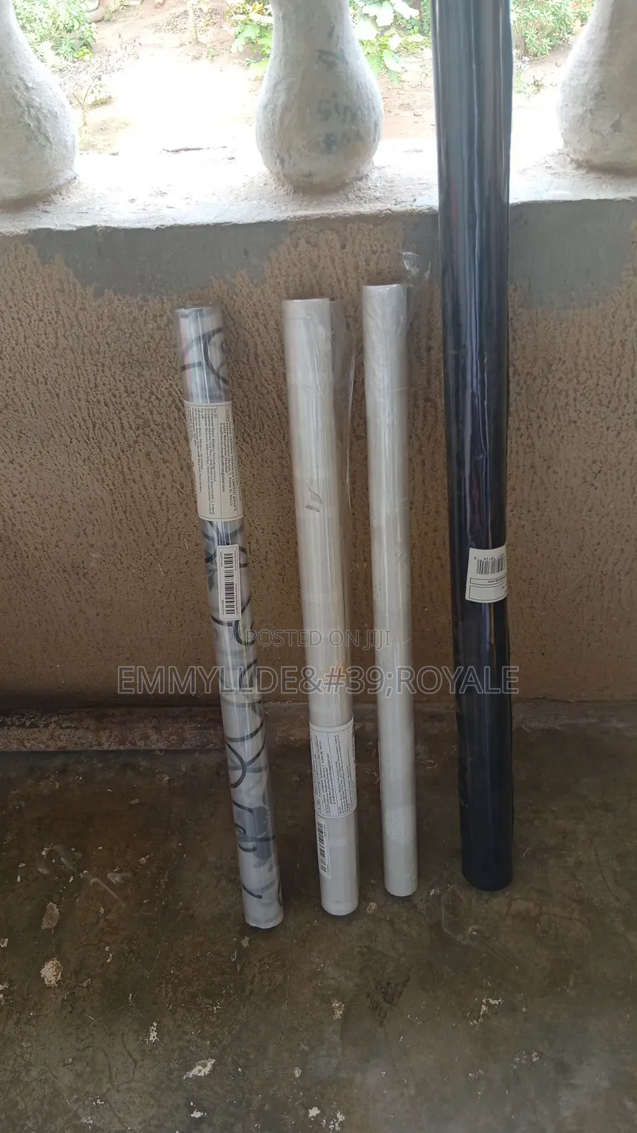 Frosted Electrostatic Glass Film Different Designs Per Roll