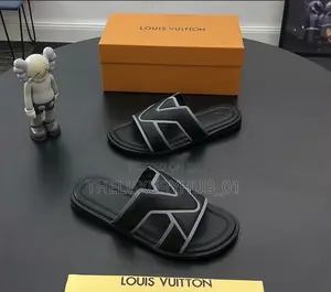 Luxury Louis Vuitton Men Slide