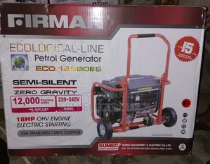 Brand New 12kva Sumec Firman Petrol Keystart Generator + Warranty