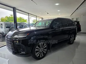 New Lexus LX 600 2025 Black