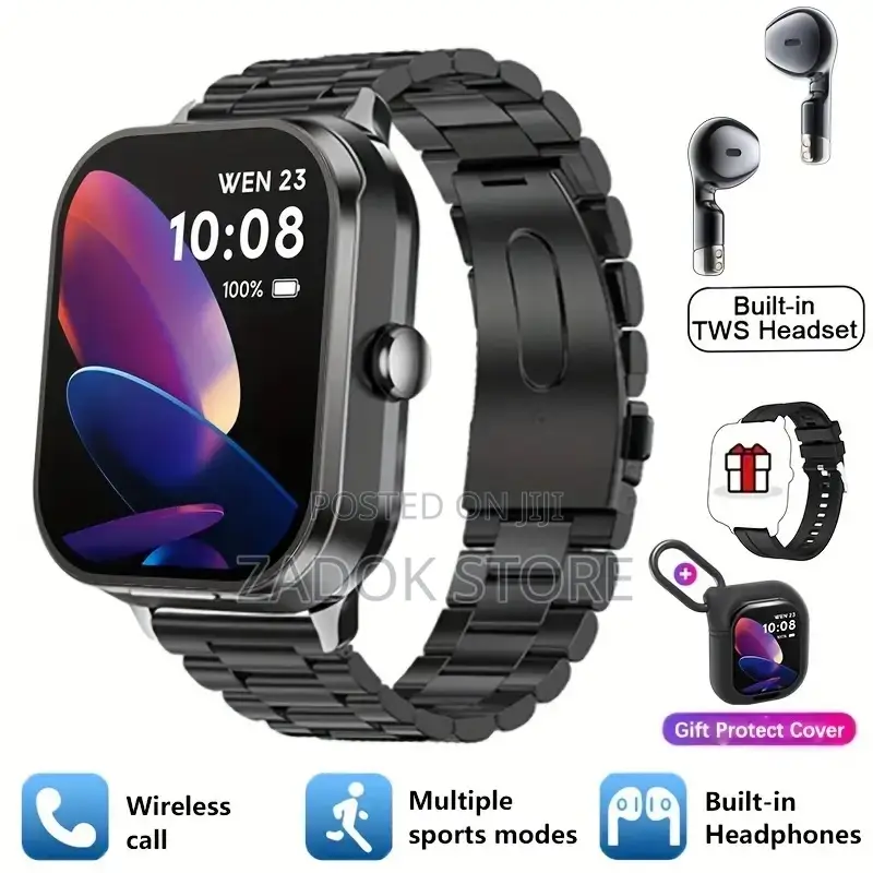 Smart Watch + Free Rubber Handle