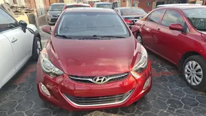 Hyundai Elantra GLS Automatic 2012 Red