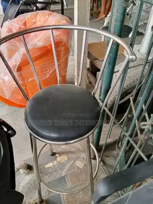 Stainless Side Stools Sliver Color