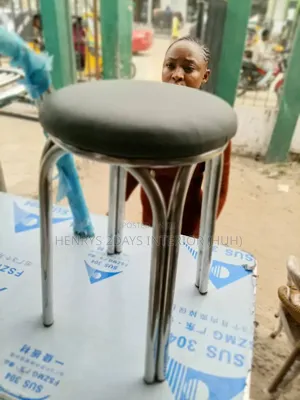 Stainless Side Stools Sliver Color