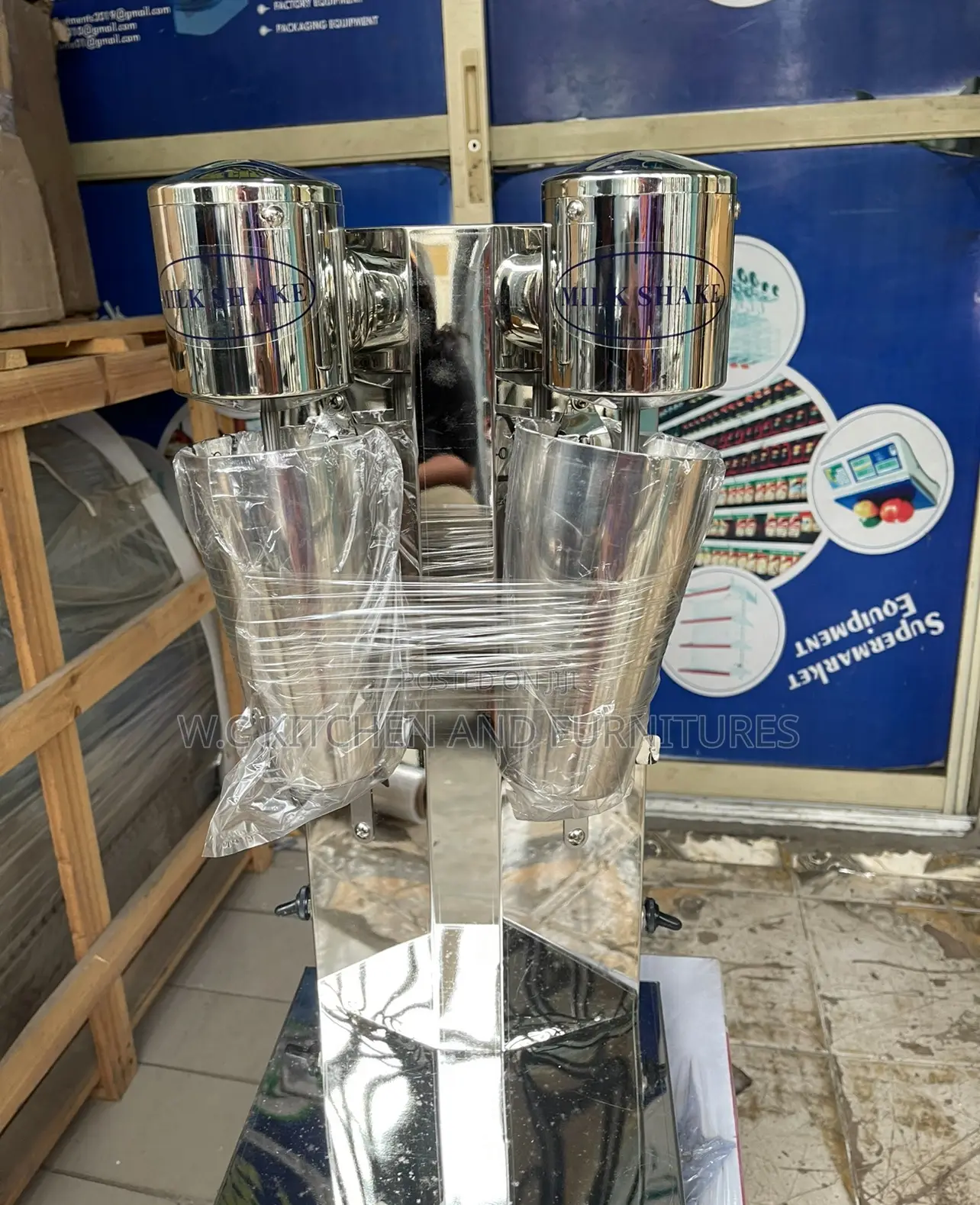 Milk Shake Industrial Machine
