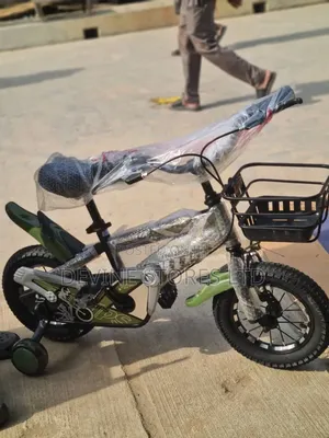12" Army Color Children Bicycle (Age 2-6 Years)