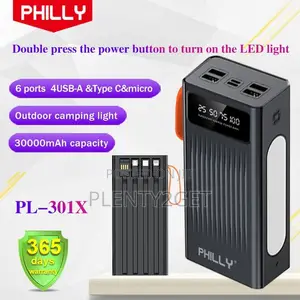 Philly 30,000mah High-Capacity 4-in-1 Fast Power Banks