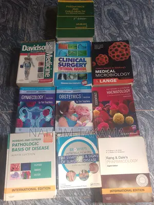 Neatly Used Clinical Medical Books