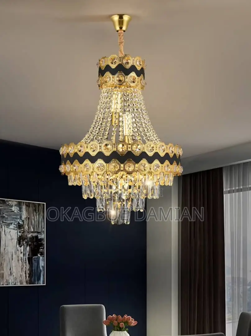 A Crystal Full-Chandelier