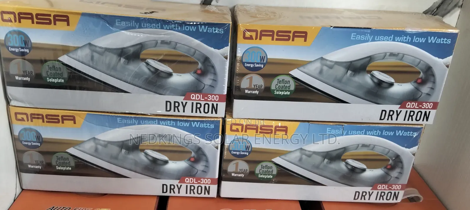 Qasa Ac/Dc Solar Iron