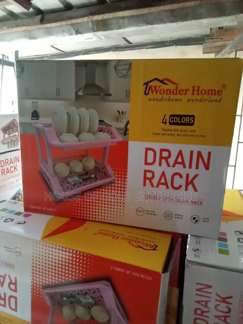 Double Dish Drain Rack, Model Jp-Ab02-2.