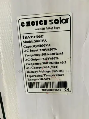 5kwh 24v Choice Solar Inverter Is Available