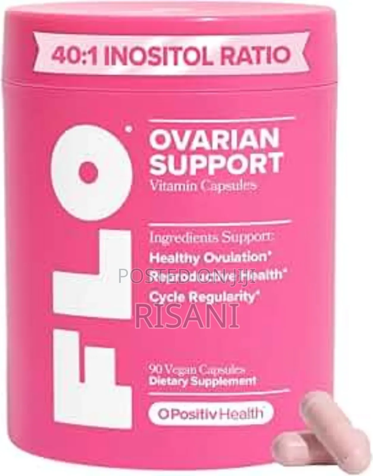 Ovarian Support Vitamin Capsules for Hormone Balance by 90 Capsules